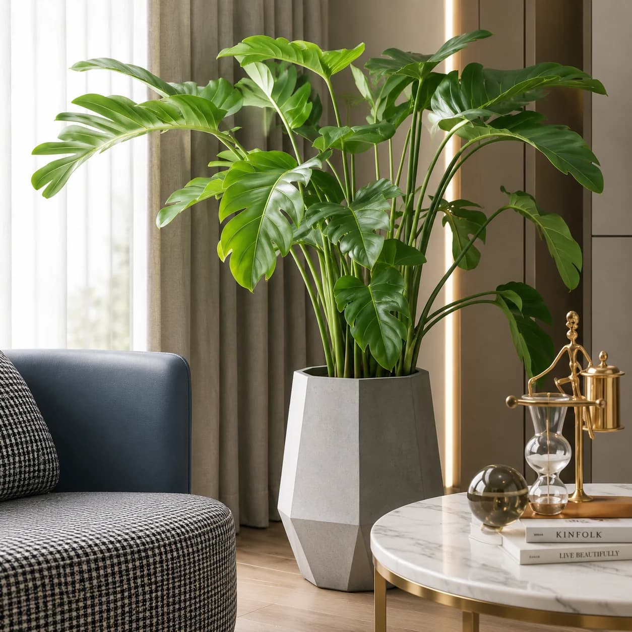 Large Indoor Green Plant